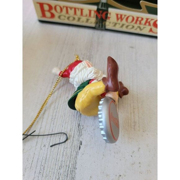 Coca-Cola thirsting for adventure bottling Works ornament Xmas elf - Picture 6 of 7
